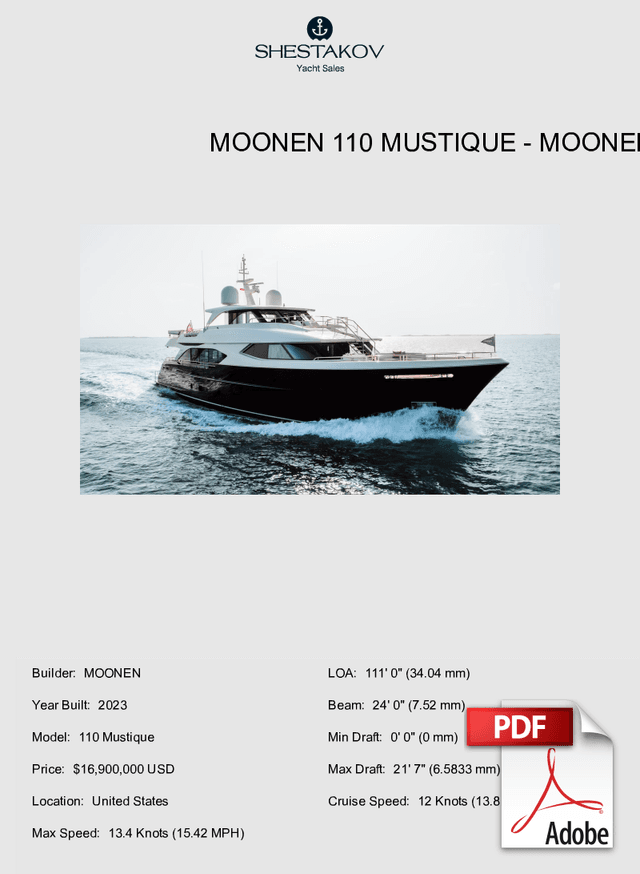 Moonen 110 Mustique - 110 Mustique - 2023