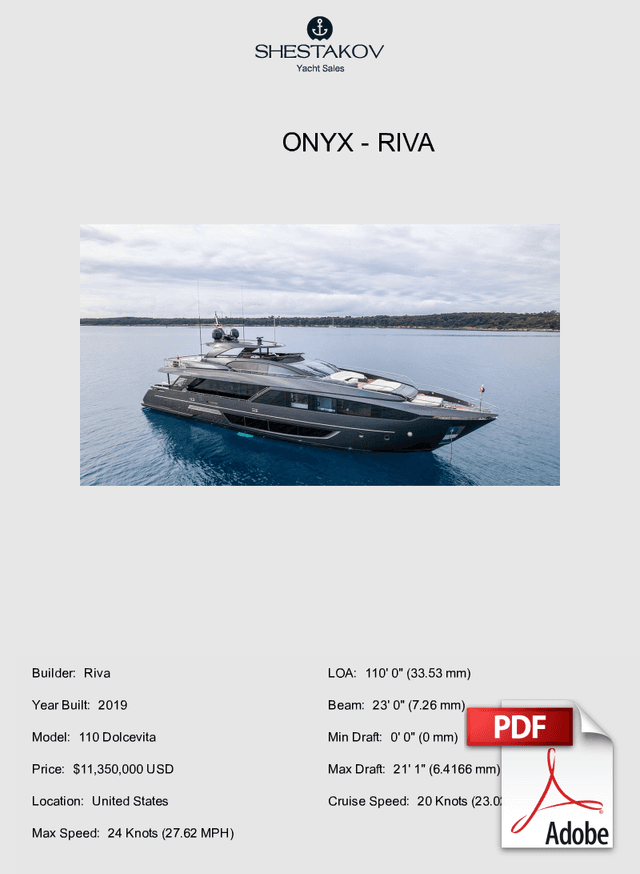 ONYX - 110 Dolcevita - 2019