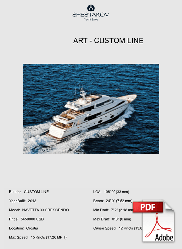 ART - NAVETTA 33 CRESCENDO - 2013