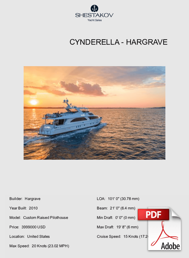 CynderElla - Custom Raised Pilothouse - 2010