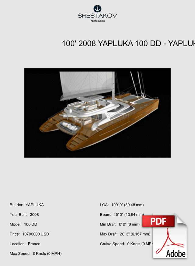 100' 2008 Yapluka 100 DD - 100 DD - 2008