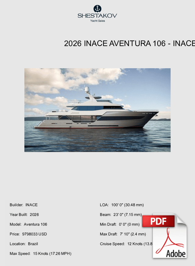 2026 Inace Aventura 106 - Aventura 106 - 2026