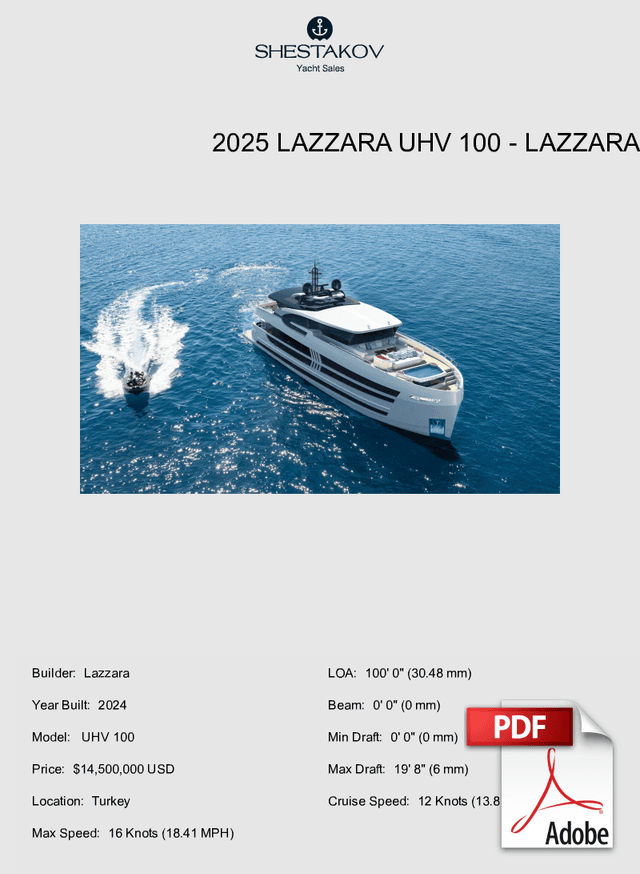 2025 Lazzara UHV 100 -  UHV 100 - 2025