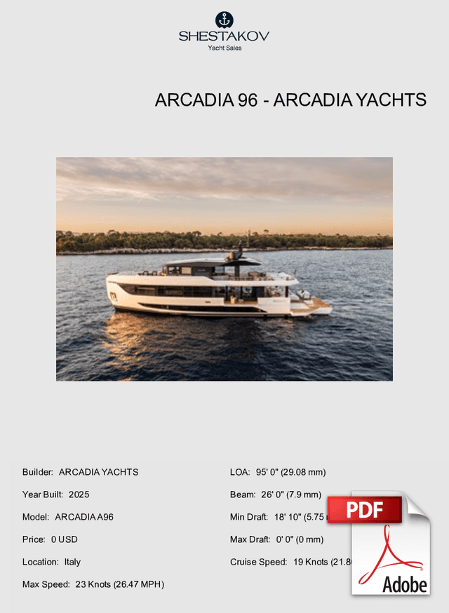 ARCADIA 96 - ARCADIA A96 - 2025