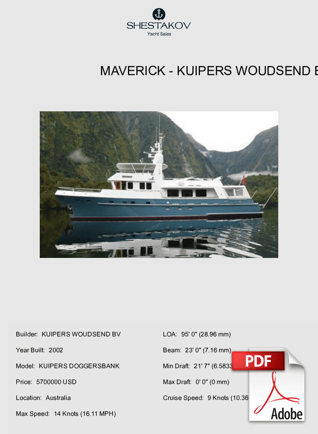 Maverick - KUIPERS DOGGERSBANK - 2003