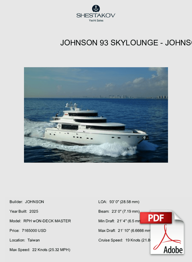 JOHNSON 93 SKYLOUNGE - RPH wON-DECK MASTER - 2025