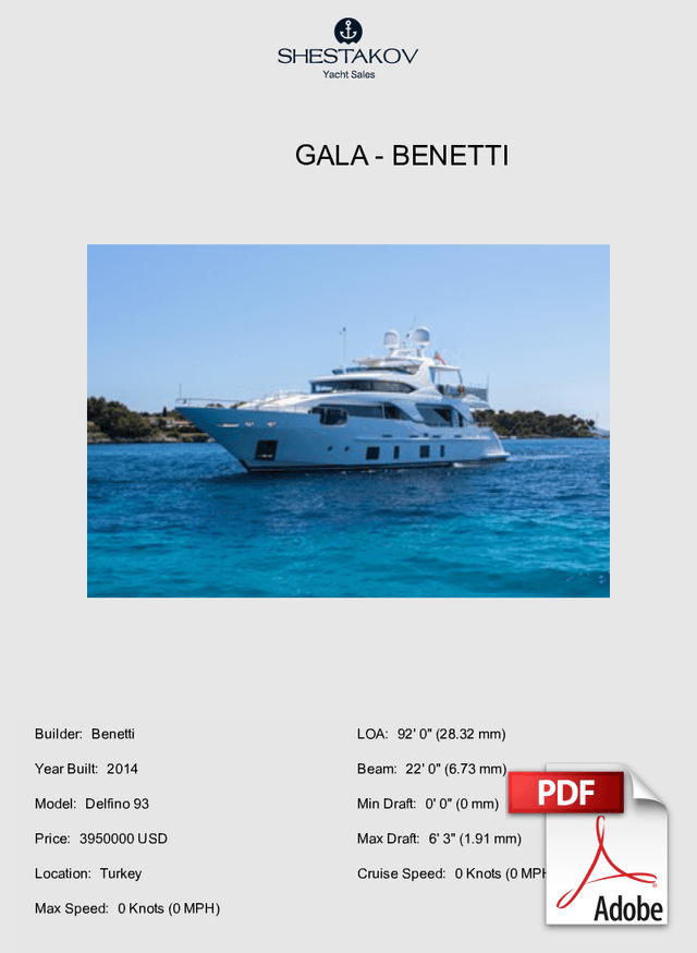 GALA - Delfino 93 - 2014