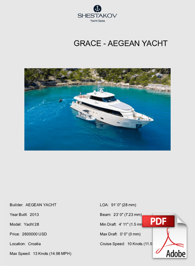 Grace - Yacht 28 - 2013