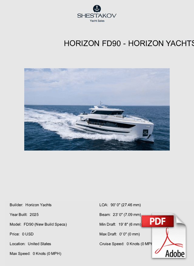 Horizon FD90 - FD90 (New Build Specs) - 2025