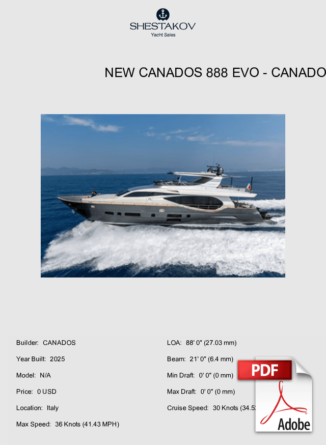 New CANADOS 888 EVO - N/A - 2025