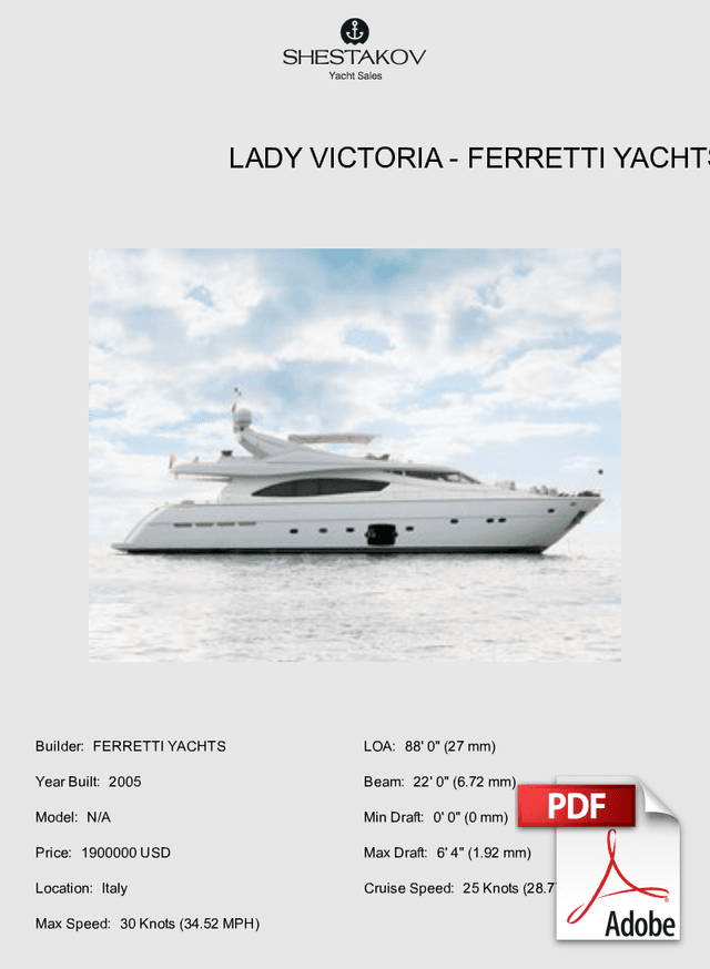 LADY VICTORIA - N/A - 2005