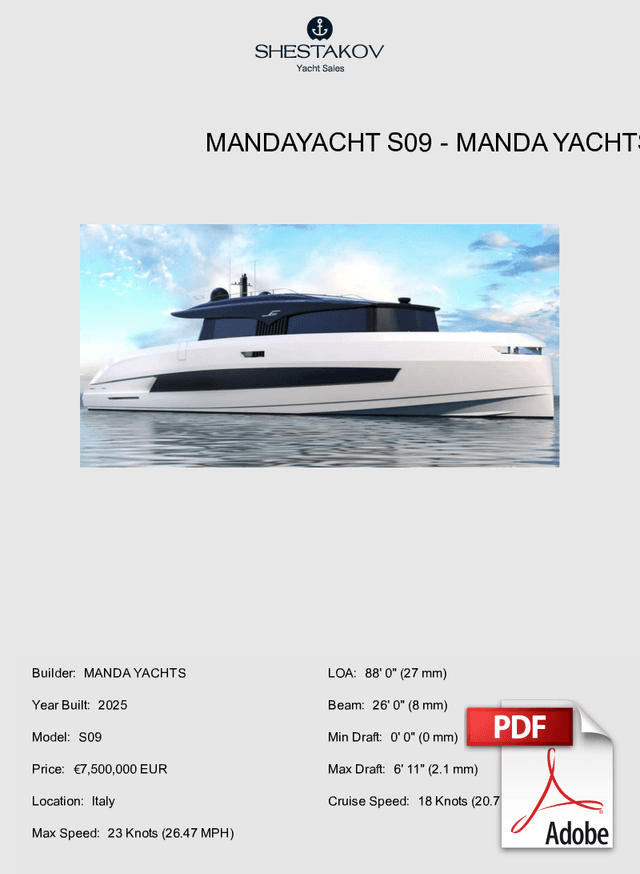 Mandayacht S09 - S09 - 2025