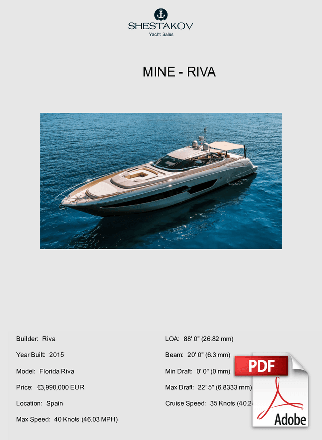 MINE - Florida Riva - 2015