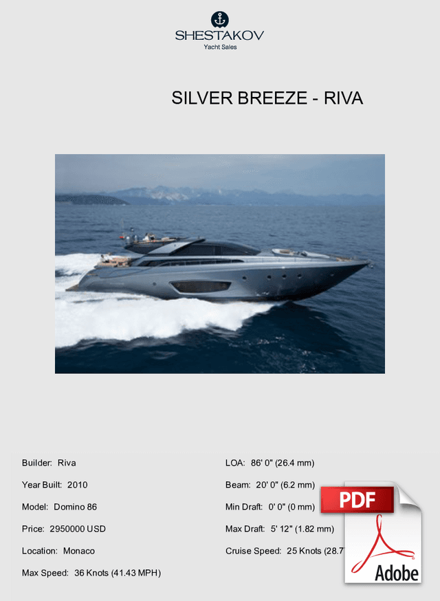 SILVER BREEZE - Domino 86 - 2010