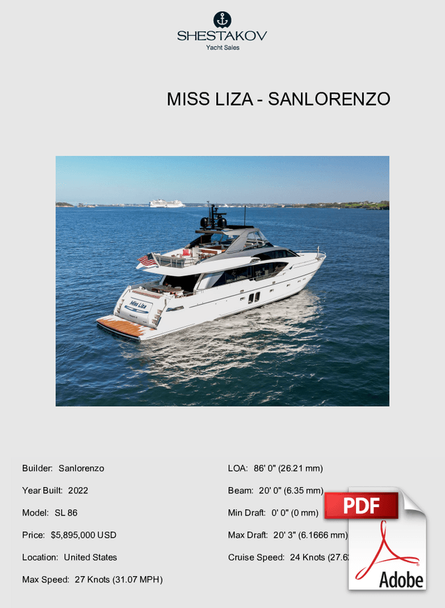 Miss Liza - SL 86 - 2022