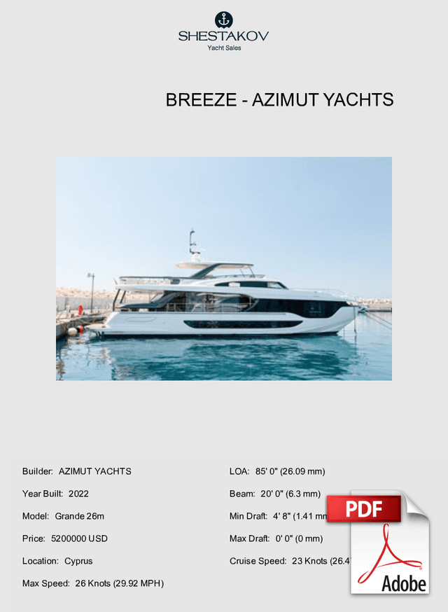 BREEZE - Grande 26m - 2022