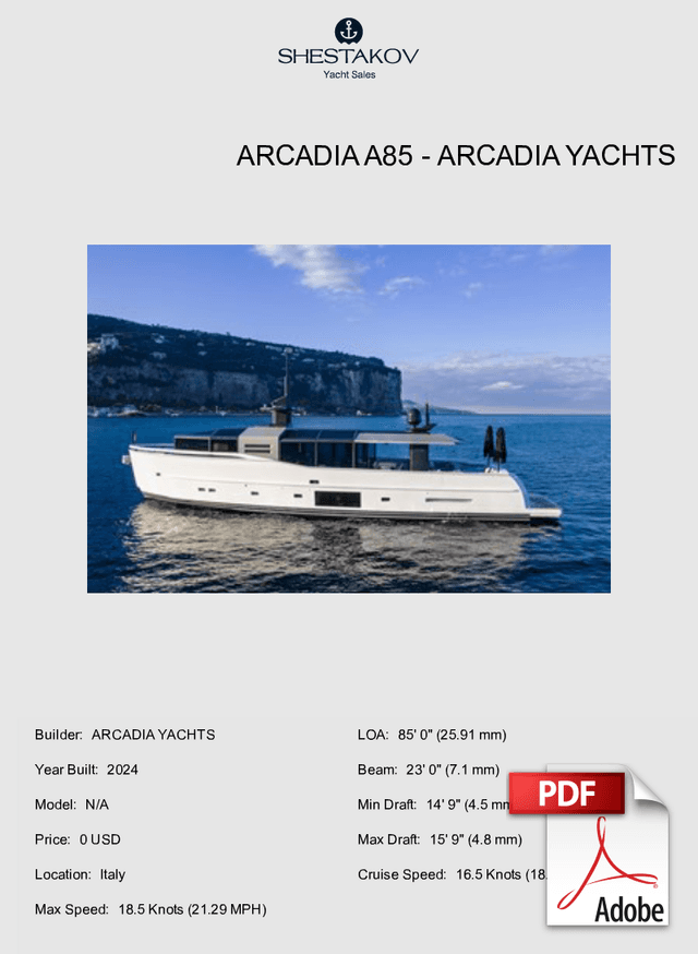 Arcadia A85 - N/A - 2024