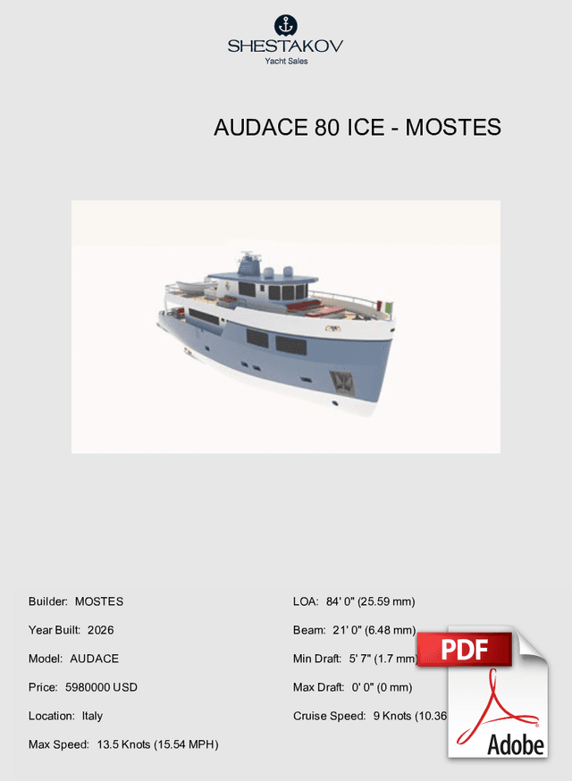 AUDACE 80 ICE - AUDACE - 2026