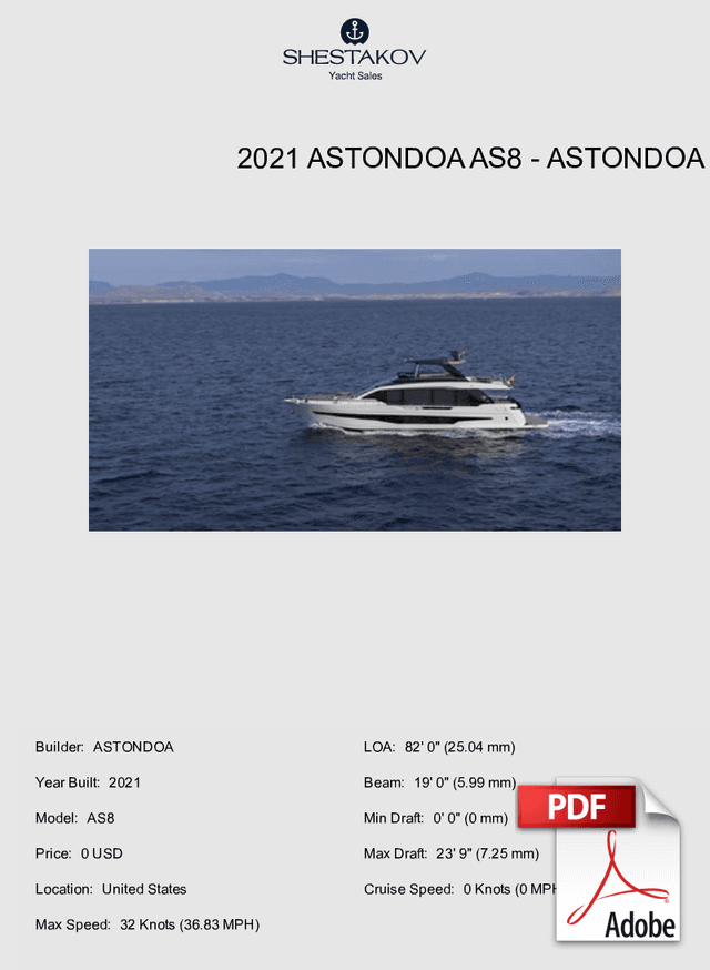 2021 Astondoa AS8 - AS8 - 2021