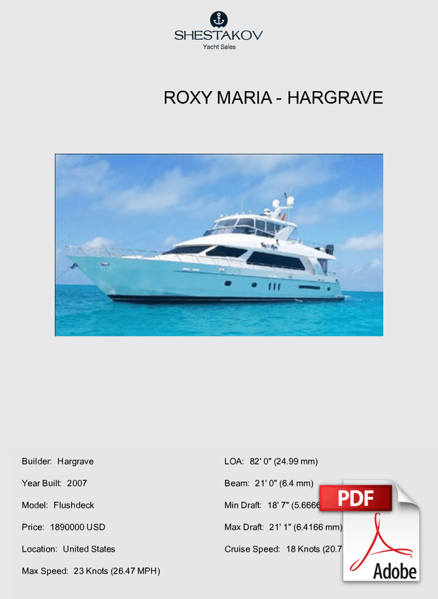 Roxy Maria - Flushdeck - 2007