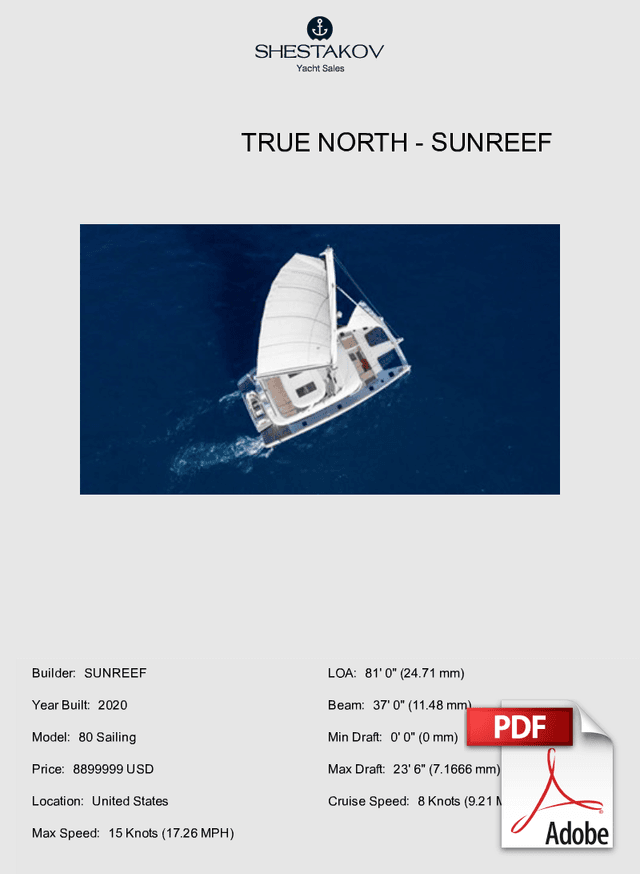 True North - 80 Sailing - 2020