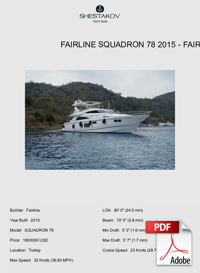 FAIRLINE SQUADRON 78 2015 - SQUADRON 78 - 2015