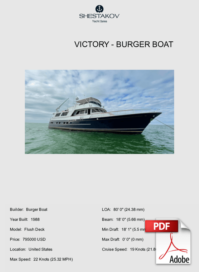 VICTORY - Flush Deck - 1988