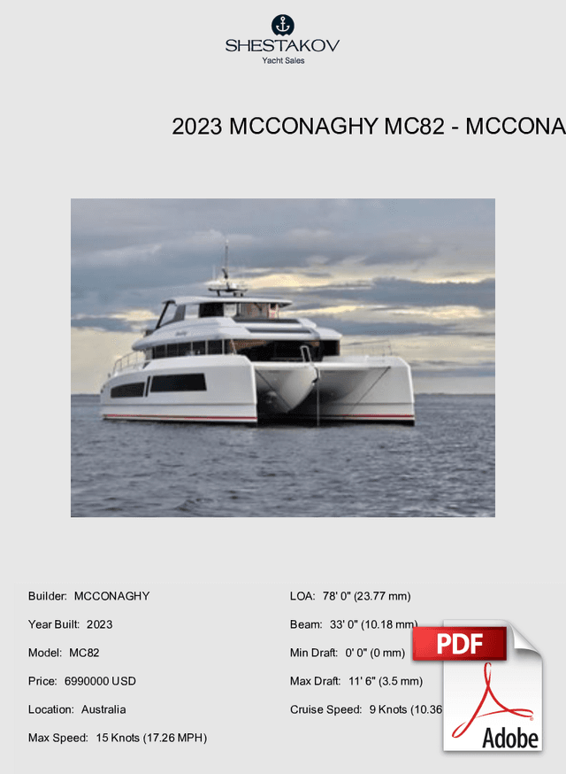 2023 McConaghy MC82 - MC82 - 2023