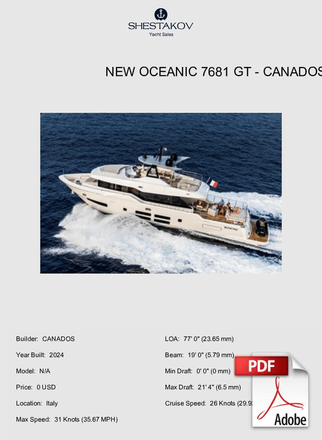 NEW OCEANIC 7681 GT - N/A - 2024