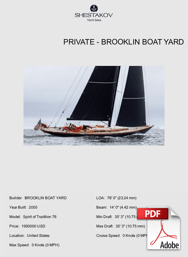 Private - Spirit of Tradition 76 - 2005