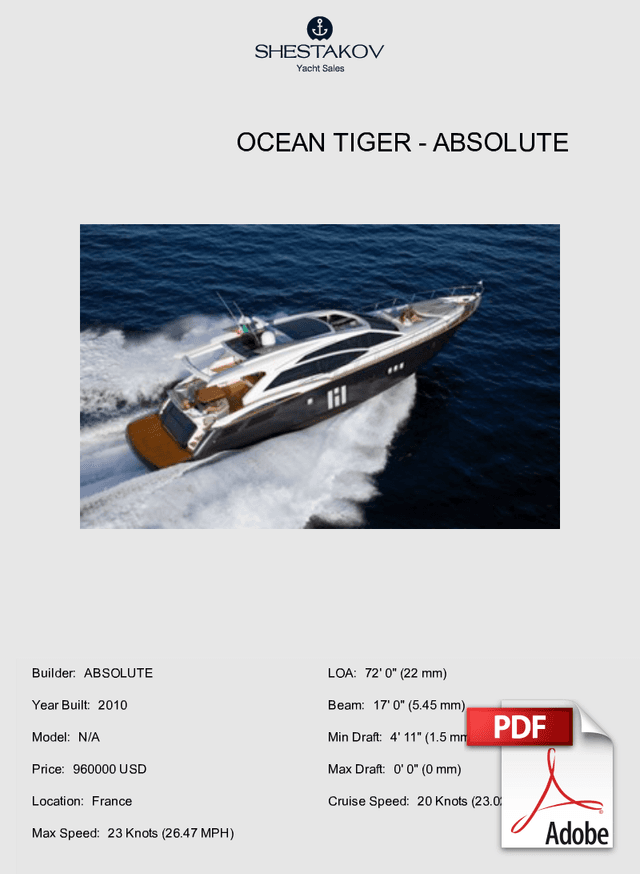 OCEAN TIGER - N/A - 2010