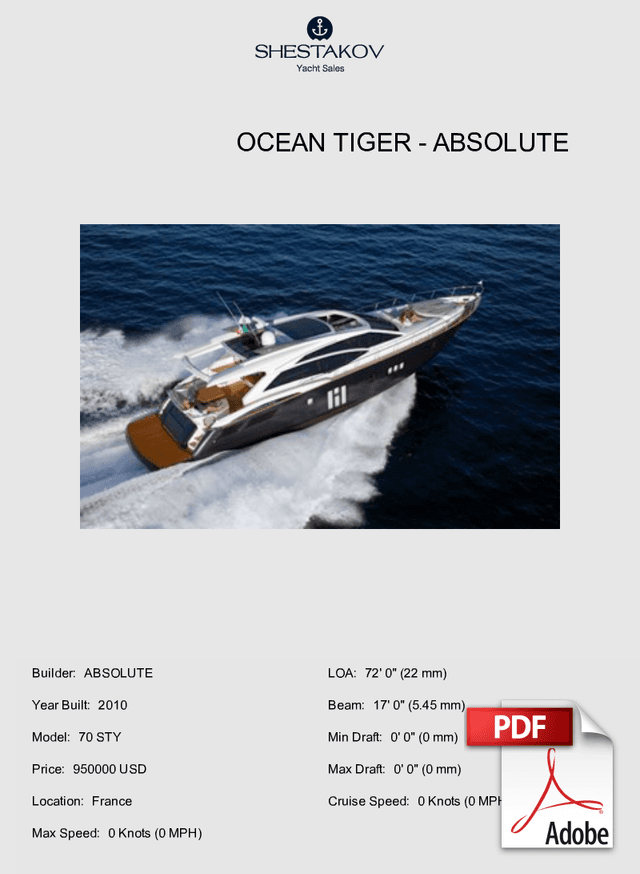 OCEAN TIGER - 70 STY - 2010