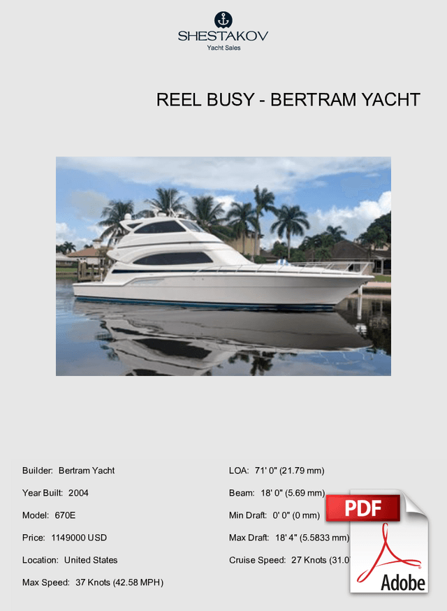 REEL BUSY - 670E - 2004