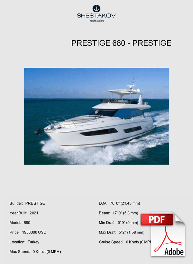 PRESTIGE 680 - 680 - 2021