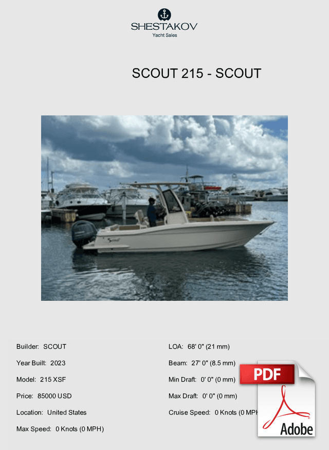 Scout 215 - 215 XSF - 2023