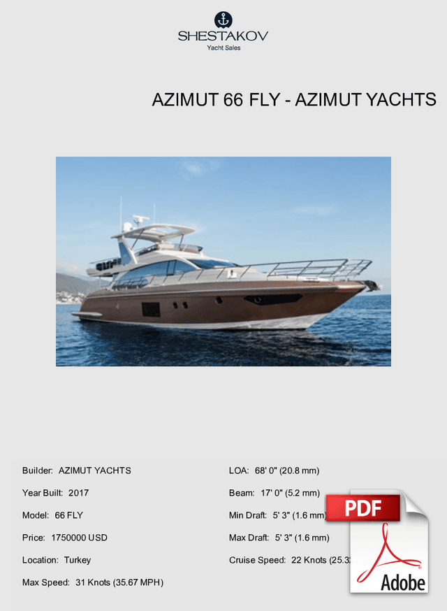 AZIMUT 66 FLY - 66 FLY - 2017