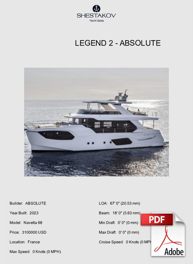 LEGEND 2 - Navetta 68 - 2023