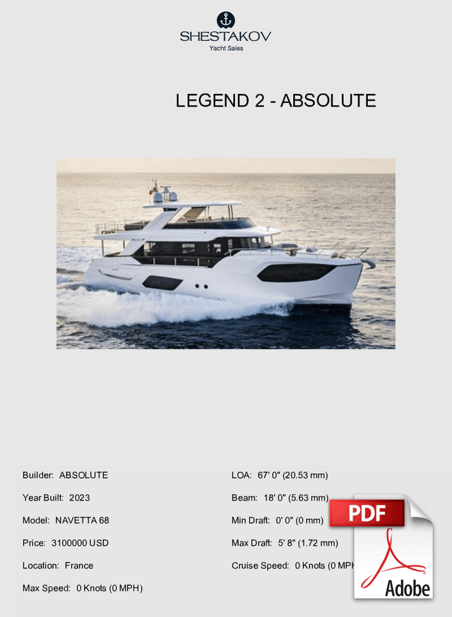 LEGEND 2 - NAVETTA 68 - 2023