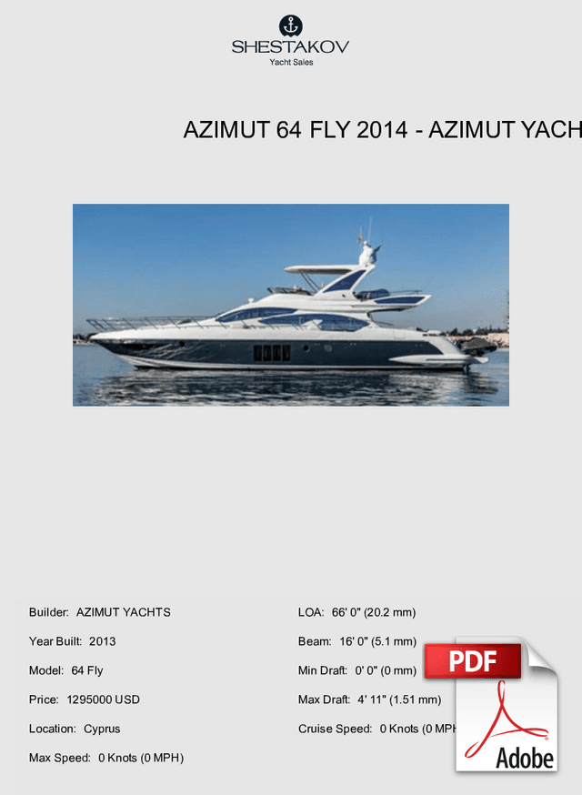 Azimut 64 Fly 2014 - 64 Fly - 2014