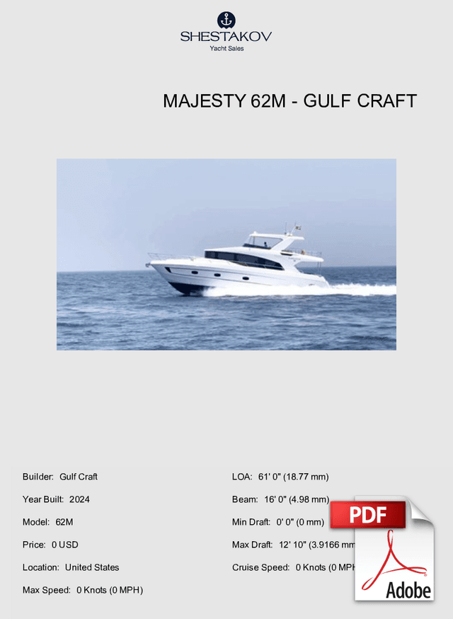 MAJESTY 62M - 62M - 2024