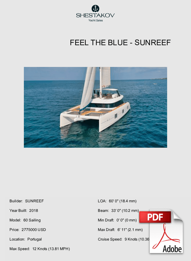 FEEL THE BLUE - 60 Sailing - 2018