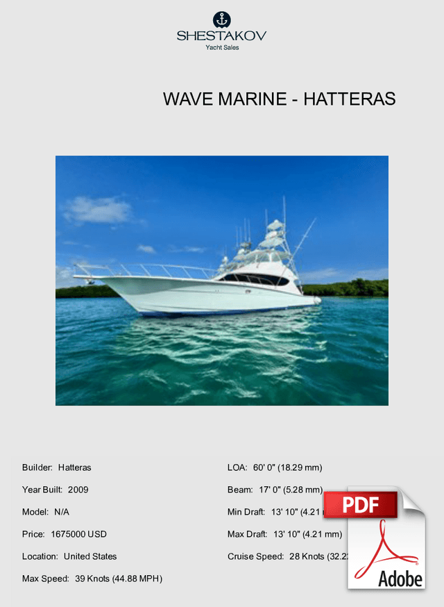 WAVE MARINE - N/A - 2009