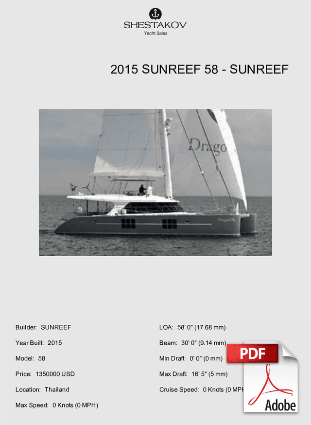 2015 Sunreef 58 - 58 - 2015