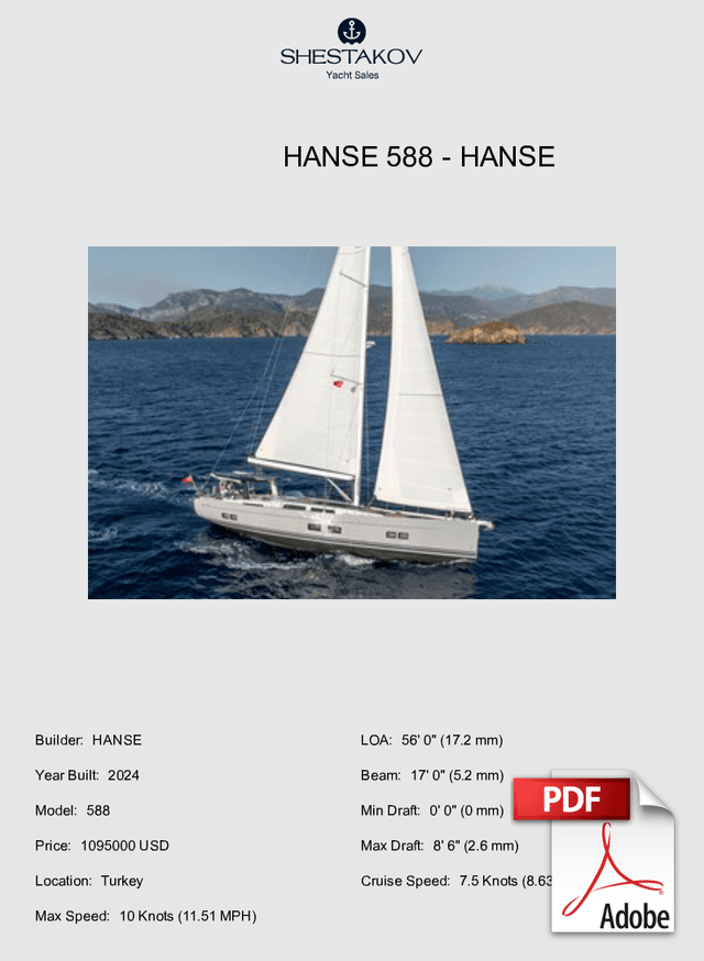 HANSE 588 - 588 - 2024