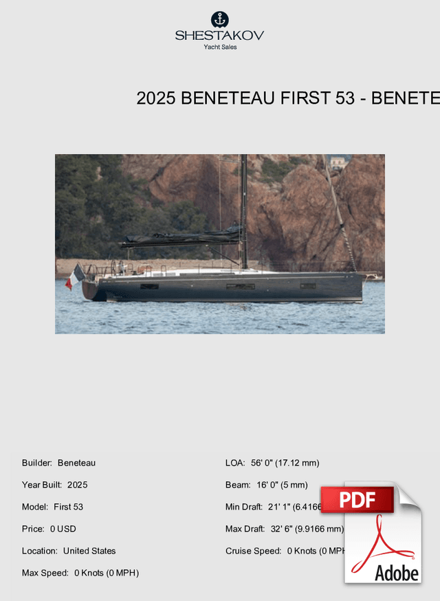 2025 Beneteau First 53 - First 53 - 2025