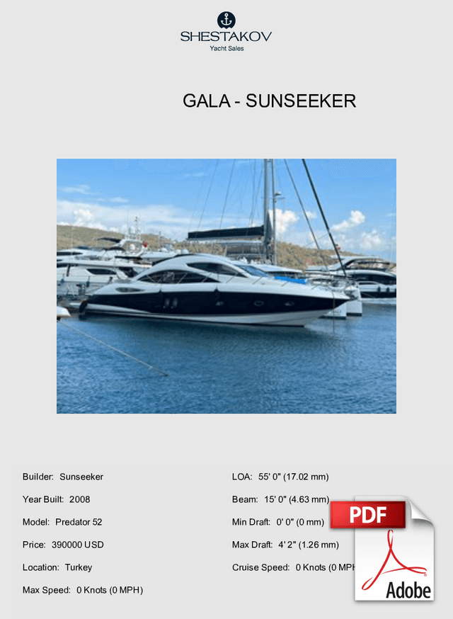 GALA - Predator 52 - 2008