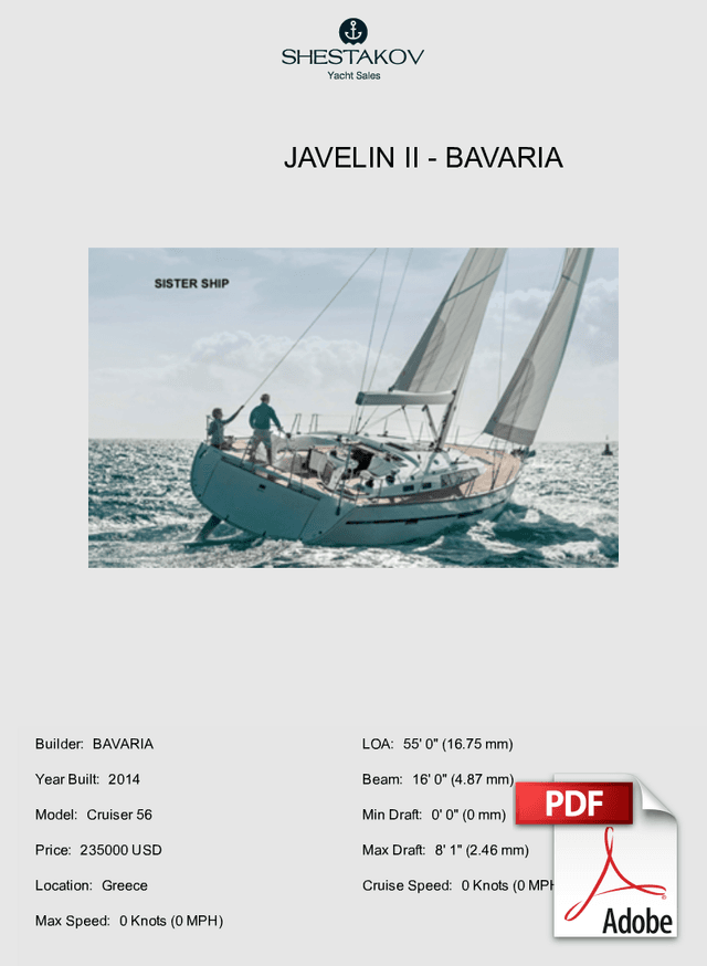 Javelin II - Cruiser 56 - 2014