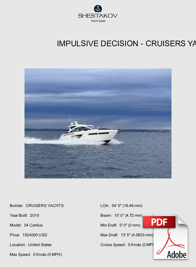 Impulsive Decision - 54 Cantius - 2021