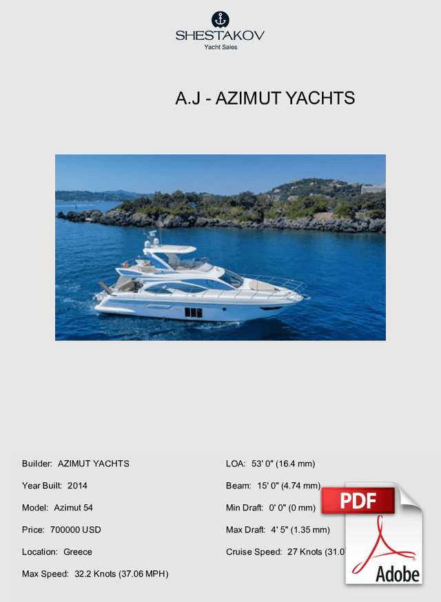 A.J - Azimut 54 - 2014