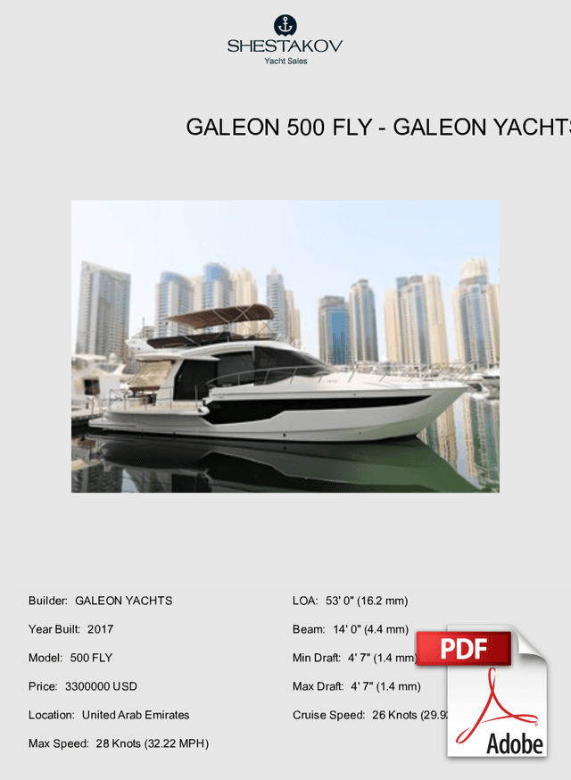 GALEON 500 FLY - 500 FLY - 2017